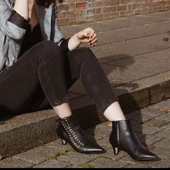 Kurt Geiger Rita Kitten Heel Ankle Boot 